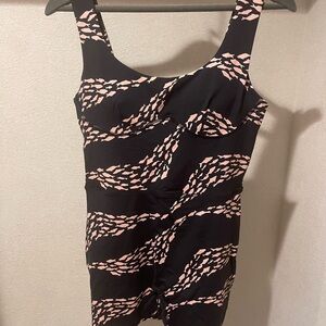 Fighting Eel Black and Pink Jumpsuit